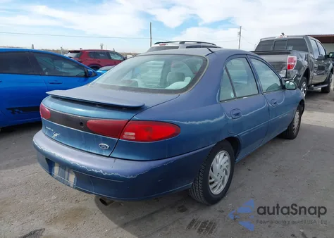 1999 Ford Escort Se from USA, damaged, VIN 1FAFP13P2XW158602